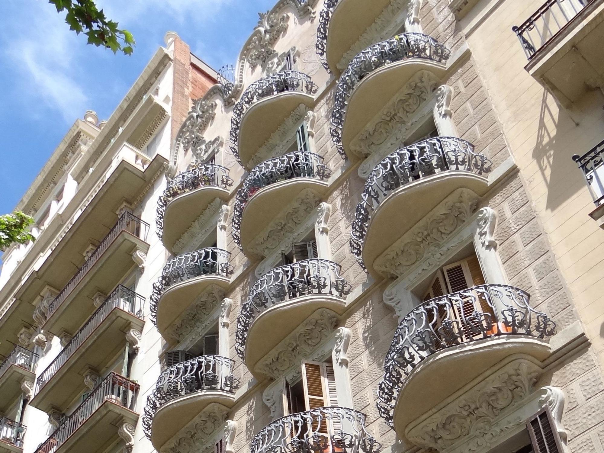 Hostal Balkonis Barcelona Exteriör bild